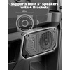 image:imageKEMIMOTO Under Dash Speaker Pods Compatible with Polaris Ranger XP 1000 20182024 Ranger 1000Crew 20202024 Under Dashboard Speaker Enclosures Pods Holder Accessories 2PCS Support 5 Speakers