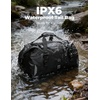 image:imageKEMIMOTO Waterproof Motorcycle Dry Bag  Duffle Tail Bag Soft Luggage 25L40L65L Large Capacity with 4 QuickRelease Straps Dustproof for Touring Adventure Motorcycling amp Camping BlackBlack