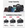 image:imageKEMIMOTO Waterproof Motorcycle Dry Bag  Duffle Tail Bag Soft Luggage 25L40L65L Large Capacity with 4 QuickRelease Straps Dustproof for Touring Adventure Motorcycling amp Camping BlackBlack