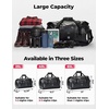 image:imageKEMIMOTO Waterproof Motorcycle Dry Bag  Duffle Tail Bag Soft Luggage 25L40L65L Large Capacity with 4 QuickRelease Straps Dustproof for Touring Adventure Motorcycling amp Camping BlackBlack