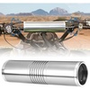 image:imageKEMIMOTO Motorcycle Speaker ATV Motorcycle Stereo Speaker Waterproof Motorcycle Radio Sound Bar 071 in 60 Watts Max Builtin Amplifier AUX in USB BluetoothCompatible FM Radio SilverSilver