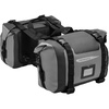 image:imageKEMIMOTO PVC Waterproof Motorcycle Saddlebags 50L25Lx2 Adventure Dual Sport Bike Luggage Bag Detachable Saddle Bags Side Bags for Dirtbike Motorbike Travel Motorcycle Panniers Bags BlackGrey