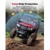image:imageKEMIMOTO 2IN1 UTV Front Windshield with Sliding Window Compatible with 20172023 Pioneer 50020212026 Pioneer 520 DualCoated PC Material Dustproof Ventilated Windshield Fits Hard or Soft Roofs