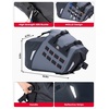 image:imageKEMIMOTO IPX6 Waterproof Motorcycle Saddlebags PVC Soft Panniers Side Tail Bag 30L15Lx2 Motorbike Adventure Dual Sport Bike Dirtbike Travel Luggage Rackless Saddle Bags