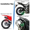 image:imageKEMIMOTO IPX6 Waterproof Motorcycle Saddlebags PVC Soft Panniers Side Tail Bag 30L15Lx2 Motorbike Adventure Dual Sport Bike Dirtbike Travel Luggage Rackless Saddle Bags