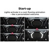 image:imageKEMIMOTO LED Grille Accent Fang Lights Compatible With 2025 Polaris RZR pro XPpro RS Waterproof White LED Turn Signal Lights Front Grill Lamps Accessories2PCS Replace 2417278 2417279