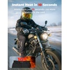 image:imageKEMIMOTO Mens Motorcycle Heated Pants 36H Heating Time amp ESA Armor  WaterResistant Riding Pants for Winter Black