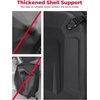 image:imageKEMIMOTO Motorcycle Hard Shell Tail Bag Rear Seat Bag EVA Waterproof 2335L Expandable Motorcycle Helmet Backpack Luggage Storage Bag Black