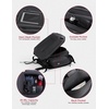 image:imageKEMIMOTO Motorcycle Hard Shell Tail Bag Rear Seat Bag EVA Waterproof 2335L Expandable Motorcycle Helmet Backpack Luggage Storage Bag Black