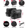 image:imageKEMIMOTO Motorcycle Saddle Bags 28L Throw Over Saddlebags Motorcycle Panniers Bag Compatible with Softail Sportster Cruiser Rebel Dyna Vulcan Vstar Shadow