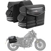 image:imageKEMIMOTO Motorcycle Saddle Bags 28L Throw Over Saddlebags Motorcycle Panniers Bag Compatible with Softail Sportster Cruiser Rebel Dyna Vulcan Vstar Shadow