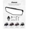 image:imageKEMIMOTO Rear View Mirror Compatible with CFMOTO UFORCE U10 ProPro XL600 amp ZForce 950 Sport amp Trail 20232026 MultiAngle Adjustment Features Stable Top Mounting No Vibration Accessories