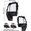 image:imageKEMIMOTO Soft Cab Enclosure Laminated Fabric TearResistant UTV Parts Compatible with Hisun Sector 400Coleman UT400Massimo MSU400 Side Window Accessories Water amp Windproof Fit for Side Mirrors