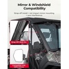 image:imageKEMIMOTO Soft Full Doors UTV WaterResistant Cab Enclosure Compatible with CFMOTO UFORCE U10 Pro 2025 Upgrade YKK Zipper Full Windshield Panel 2 Doors Accessories