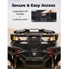 image:imageKEMIMOTO Spare Tire Carrier Luggage Rack Compatible with CanAm Maverick R 2024 Rear Cargo Rack Bed UTV AccessoriesReplace OEM  715009465