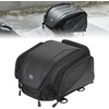 image:imageKEMIMOTO Tail Bag 1822L Expandable Sissy bar Compatible with CanAm Ryker 900600SportRally Edition 1680D OxfordPU Leather Waterproof6 Adjustable StrapsLuggage Seat Travel Rear Rack Bag