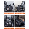 image:imageKEMIMOTO UTV Center Console Bench Seat Box 1680D Oxford Cloth Water Resistant 18L Seat Storage Bag Armrest Storage Box Tool Organizer Compatible with Polaris Ranger CanAm Defender CFMOTO Uforce