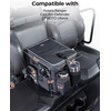 image:imageKEMIMOTO UTV Center Console Bench Seat Box 1680D Oxford Cloth Water Resistant 18L Seat Storage Bag Armrest Storage Box Tool Organizer Compatible with Polaris Ranger CanAm Defender CFMOTO Uforce