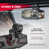 image:imageKEMIMOTO UTV Center Mirror Adjustable Aluminum Clamp UTV Rear View Mirror Fits 152 Roll Cage and Compatible with Polaris RangerPolaris RZRPioneerTalonTeryxMuleCan Am X3 CFMOTO