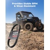 image:imageKEMIMOTO UTV Drive Belt Replace 3211186 Compatible with Polaris Ranger 1000 XP CREWPRO XD 2018 Polaris Xpedition RZR XP4 1000 2024 2025 2026 HeatResistant Transmission Clutch Belt
