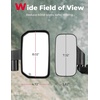 image:imageKEMIMOTO UTV Side Mirrors 2026 New Spring Back Feature ProFit Mirrors No Need to Adjust After Fold Compatible with Polaris Ranger General CanAm Defender Maverick Trail CFMOTO UFORCE