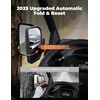 image:imageKEMIMOTO UTV Side Mirrors Upgraded Auto Fold Reset Adjustable Side Mirrors Fit Full Door Half Door Compatible with 20162025 CanAm Defender amp Defender MAX HD5 HD7 HD8 HD9 HD10