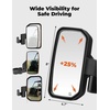image:imageKEMIMOTO UTV Side Mirrors Upgraded Auto Fold Reset Adjustable Side Mirrors Fit Full Door Half Door Compatible with 20162025 CanAm Defender amp Defender MAX HD5 HD7 HD8 HD9 HD10