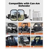image:imageKEMIMOTO UTV Side Mirrors Upgraded Auto Fold Reset Adjustable Side Mirrors Fit Full Door Half Door Compatible with 20162025 CanAm Defender amp Defender MAX HD5 HD7 HD8 HD9 HD10