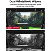 image:imageKEMIMOTO Vented Glass Windshield w Manual Wipers Compatible with Kawasaki Teryx KRX 1000 20202026 amp Teryx KRX 4 1000 20232026 8MM DOTApproved Laminated Glass Scratch Resistant Than Polycarbonate