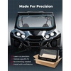 image:imageKEMIMOTO Vented Glass Windshield w Manual Wipers Compatible with Kawasaki Teryx KRX 1000 20202026 amp Teryx KRX 4 1000 20232026 8MM DOTApproved Laminated Glass Scratch Resistant Than Polycarbonate