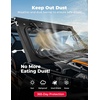 image:imageKEMIMOTO Vented Glass Windshield w Manual Wipers Compatible with Kawasaki Teryx KRX 1000 20202026 amp Teryx KRX 4 1000 20232026 8MM DOTApproved Laminated Glass Scratch Resistant Than Polycarbonate