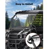 image:imageKEMIMOTO Vented Windshield Compatible with Kawasaki Mule SX SE XC LE 2017 Scratch Resistant 14 Thick Polycarbonate Hard Coated UTV Front Windscreen