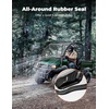 image:imageKEMIMOTO Vented Windshield Compatible with Kawasaki Mule SX SE XC LE 2017 Scratch Resistant 14 Thick Polycarbonate Hard Coated UTV Front Windscreen