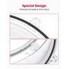 image:imageKEMIMOTO X3 Clutch Cover with RGB Lights Compatible with Can Am Maverick X3 20182022 Clear Outer CVT Plate Housing Belt Cover Replace OEM 420212505