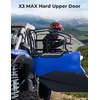 image:imageKEMIMOTO X3 MAX Hard Upper Doors Solid Aluminum Weather Protection Clear PC Vented Window Cab Enclosure Side Windshield Compatible with CanAm Maverick X3 MAX 20172025 UTV Accessories