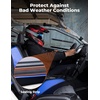 image:imageKEMIMOTO X3 MAX Hard Upper Doors Solid Aluminum Weather Protection Clear PC Vented Window Cab Enclosure Side Windshield Compatible with CanAm Maverick X3 MAX 20172025 UTV Accessories