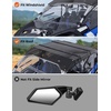 image:imageKEMIMOTO X3 MAX Hard Upper Doors Solid Aluminum Weather Protection Clear PC Vented Window Cab Enclosure Side Windshield Compatible with CanAm Maverick X3 MAX 20172025 UTV Accessories