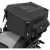 image:imageKEMIMOTO Motorcycle Hard Shell Tail Bag Rear Seat Bag EVA Waterproof 2335L Expandable Motorcycle Helmet Backpack Luggage Storage Bag Black