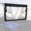 image:imageKEMIMOTO Rear Windshield with Zipper Compatible with Rhino 450 660 700 Axis 500 Hisun Massimo 500 700 MSU500 Coleman Windproof Soft Rear Window Back Window Clear Dustproof 5118  3543 in