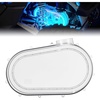 image:imageKEMIMOTO X3 Clutch Cover with RGB Lights Compatible with Can Am Maverick X3 20182022 Clear Outer CVT Plate Housing Belt Cover Replace OEM 420212505