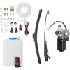 image:imageKemimoto UTV Windshield Washer Pump Kit with 12V Windshield Wiper Motor Kit Compatible with Polaris RZR Ranger General Can Am X3 Defender Commander Golf Cart