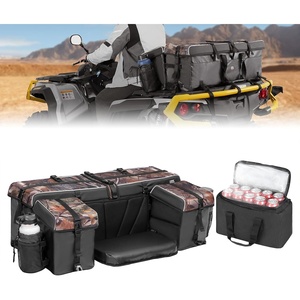 image:imageKEMIMOTO ATV Bag 83L Large ATV Cargo Bag with Cooler 4 Wheeler Storage Rear Rack Bag Universal Compatible with Polaris Sportsman Fourtrax CanAm Kawasaki Arctic Cat CFMOTO