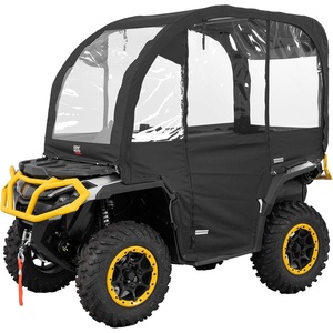 image:imageKEMIMOTO Extra Large ATV Cab Enclosure 3in1 Adjustable AllWeather Heavy Duty ATV Canopy Cover with Full Visibility Universal Compatible with Polaris CanAm Kawasaki Arctic Cat CFMOTO