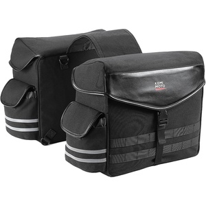 image:imageKEMIMOTO Motorcycle Saddle Bags 28L Throw Over Saddlebags Motorcycle Panniers Bag Compatible with Softail Sportster Cruiser Rebel Dyna Vulcan Vstar Shadow