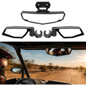 image:imageKEMIMOTO Side Mirrors and Rear Center Mirror Compatible with Polaris RZR XP 1000XP 4 1000 2024 2025 2026 UTV Accessories 2883762