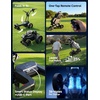 image:imageKEMIMOTO ApexR Electric Golf Cart with Power Assist Mode 492FT Remote Control Dual 240W Motor 36 Hole Battery IPX5 Water Resistant Compact Folding Golf Caddy w USBC Drink amp Umbrella Holder