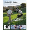 image:imageKEMIMOTO ApexR Electric Golf Cart with Power Assist Mode 492FT Remote Control Dual 240W Motor 36 Hole Battery IPX5 Water Resistant Compact Folding Golf Caddy w USBC Drink amp Umbrella Holder