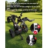 image:imageKEMIMOTO ApexR Electric Golf Cart with Power Assist Mode 492FT Remote Control Dual 240W Motor 36 Hole Battery IPX5 Water Resistant Compact Folding Golf Caddy w USBC Drink amp Umbrella Holder