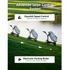 image:imageKEMIMOTO ApexR Electric Golf Cart with Power Assist Mode 492FT Remote Control Dual 240W Motor 36 Hole Battery IPX5 Water Resistant Compact Folding Golf Caddy w USBC Drink amp Umbrella Holder