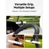 image:imageKEMIMOTO Magnetic Holder for Golf Cart Universal Fit for 3560 Ring  Powerful Magnetic Hold Stylish Design BlackBlack